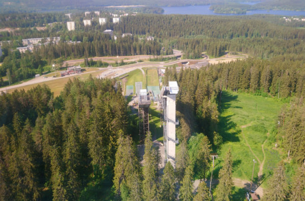 Näkyma Puijon tornista